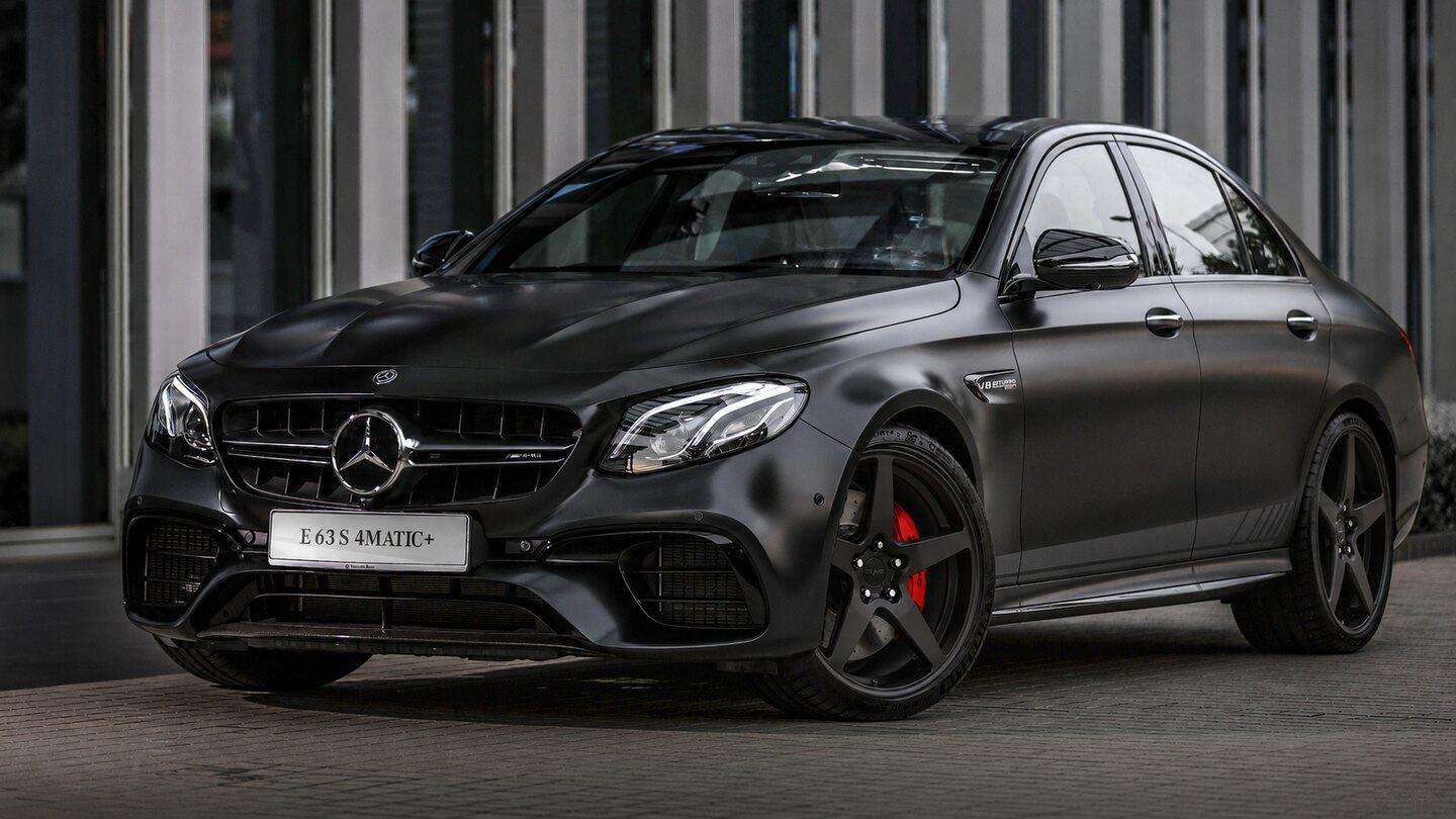 Mercedes-AMG E 63 S до примерки дисков